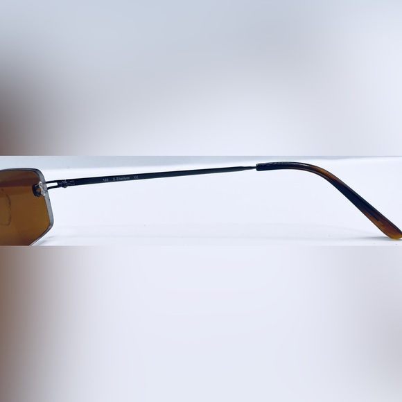 Saige Bronze Oval Sunglasses Frames Only - Picture 7 of 8